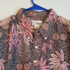 reyn spooner Shirts - Men's Reyn Spooner half button shirt, XXL reyn spooner Shirts - Men's Reyn Spooner half button shirt, XXL